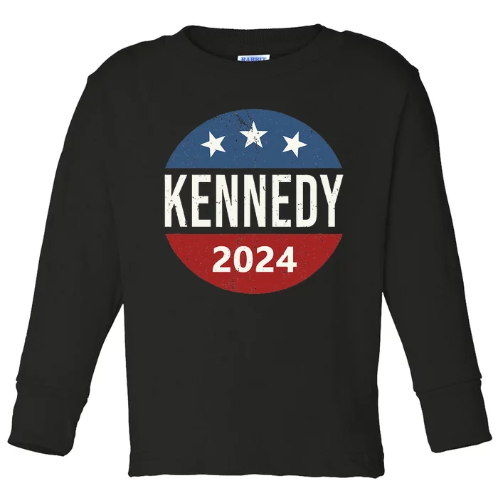 Kennedy 2024 Toddler Long Sleeve Shirt