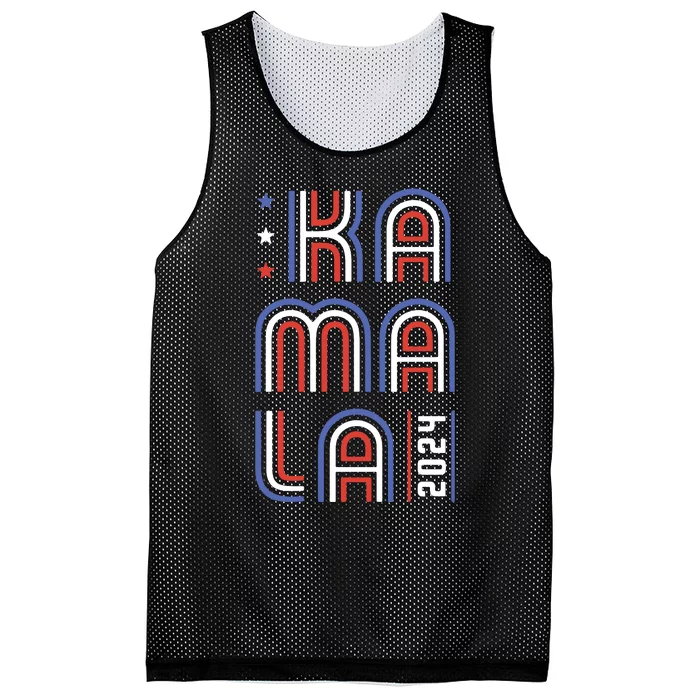 Kamala 2024 Kamala Harris For President Mesh Reversible Basketball Jersey Tank