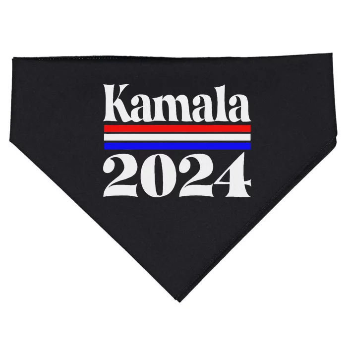 Kamala 2024 USA-Made Doggie Bandana