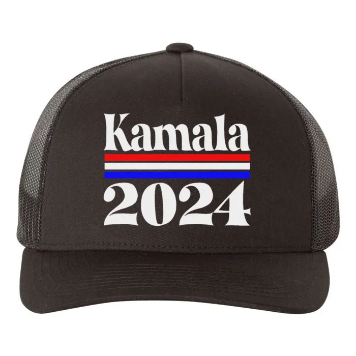 Kamala 2024 Yupoong Adult 5-Panel Trucker Hat