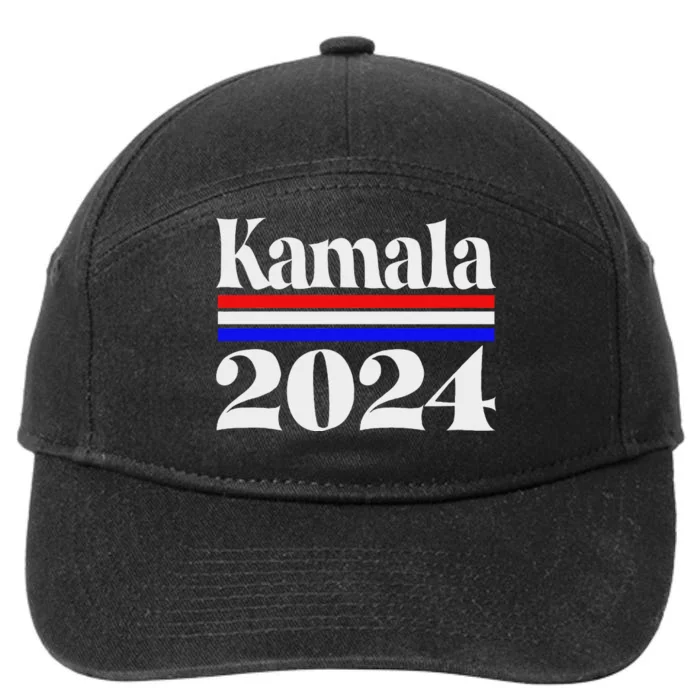 Kamala 2024 7-Panel Snapback Hat