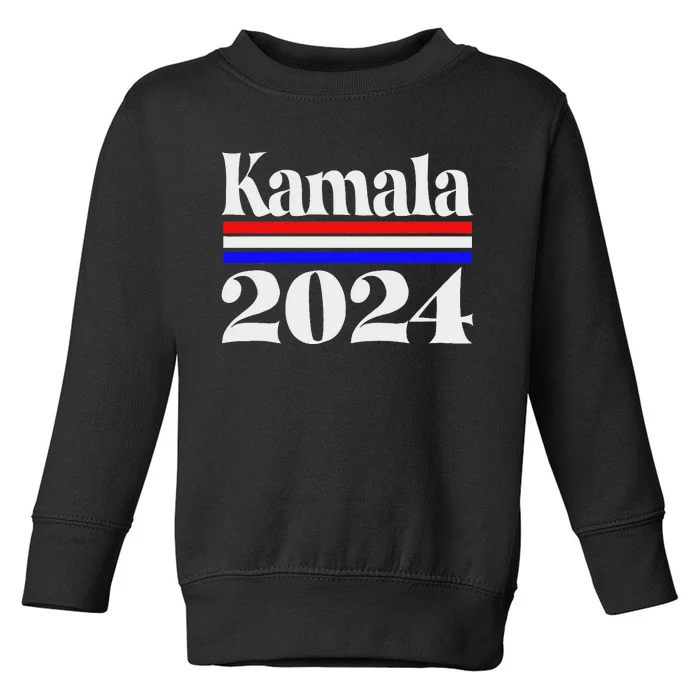 Kamala 2024 Toddler Sweatshirt