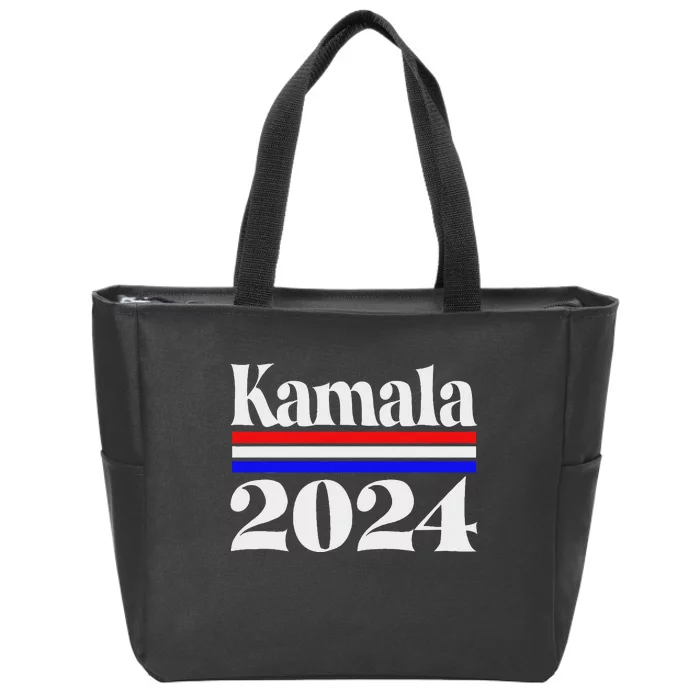 Kamala 2024 Zip Tote Bag