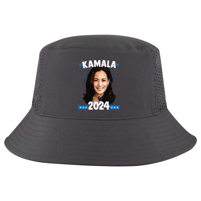 Kamala 2024 President Election Vote Blue Biden Cool Comfort Performance Bucket Hat