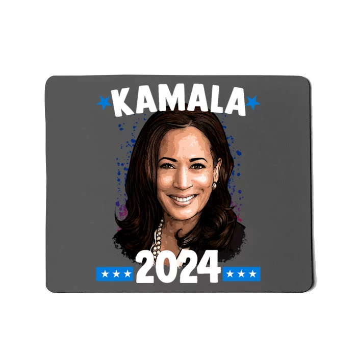 Kamala 2024 President Election Vote Blue Biden Mousepad