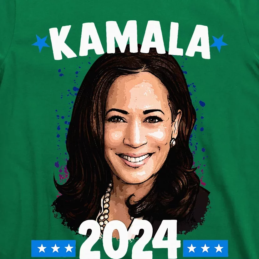 Kamala 2024 President Election Vote Blue Biden T-Shirt