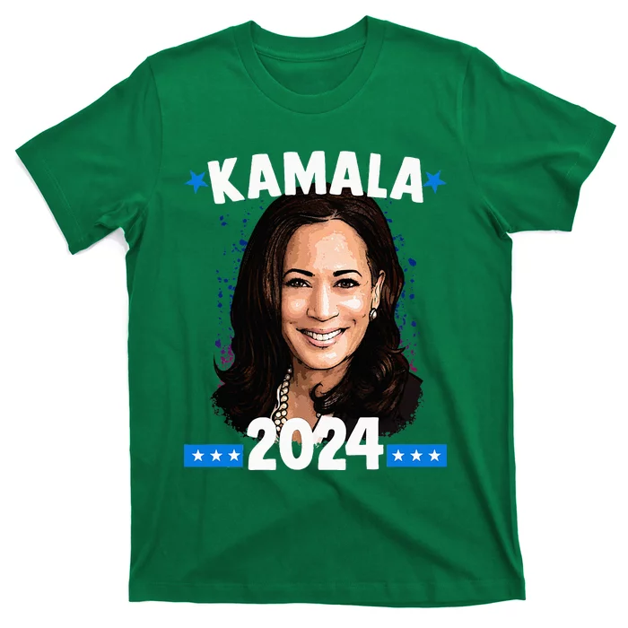 Kamala 2024 President Election Vote Blue Biden T-Shirt