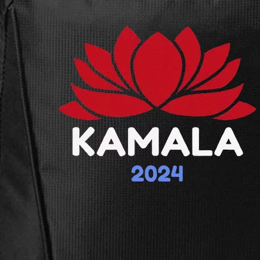 Kamala 2024 Presidential Election Sanskrit Lotus Design City Backpack