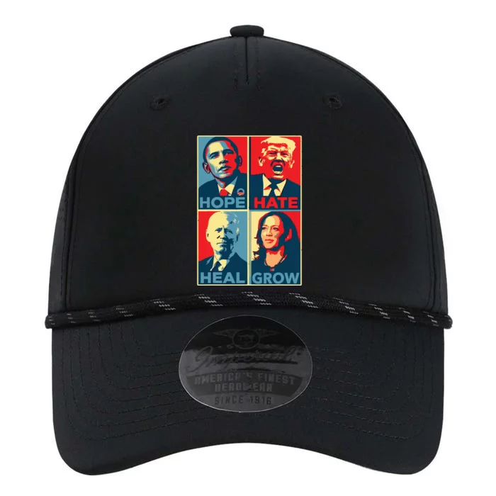 Kamalaharris 2024 President Campaign Hope Hate Heal Grow Performance The Dyno Cap