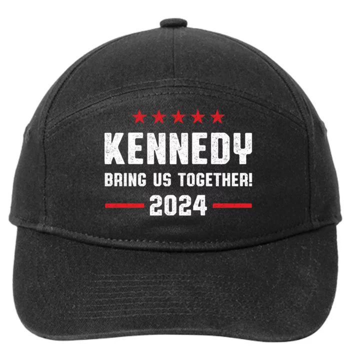 Kennedy 2024 Presidential Election Kennedy For President 7-Panel Snapback Hat