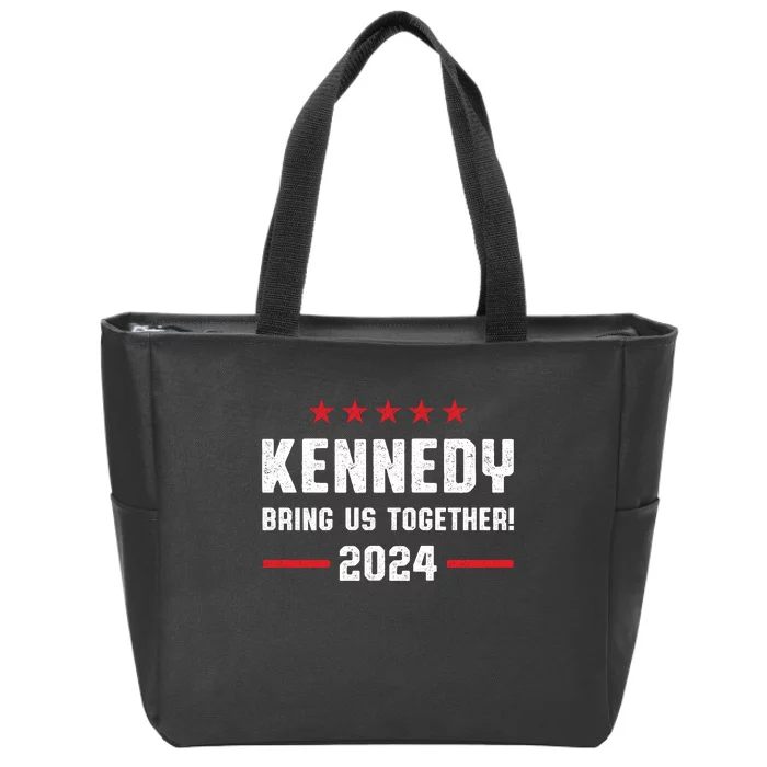 Kennedy 2024 Presidential Election Kennedy For President Zip Tote Bag