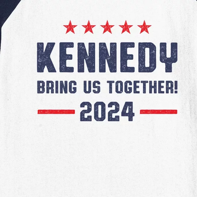 Kennedy 2024 Presidential Election Kennedy For President Baseball Sleeve Shirt