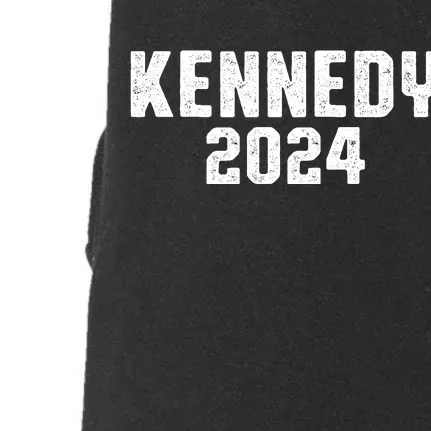 Kennedy 2024 Presidential Election Kennedy For President Doggie 3-End Fleece Hoodie