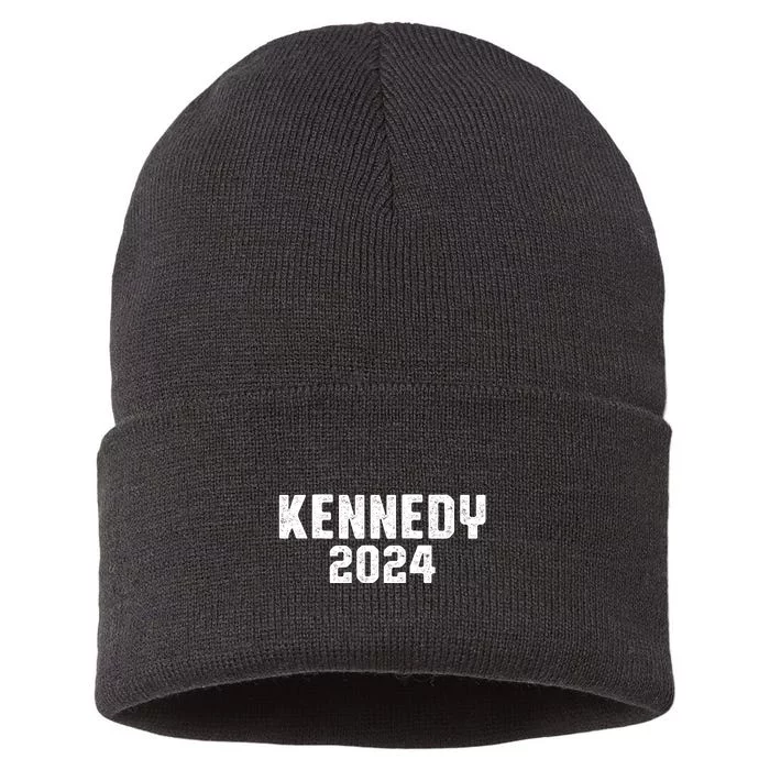 Kennedy 2024 Presidential Election Kennedy For President Sustainable Knit Beanie