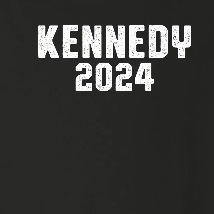 Kennedy 2024 Presidential Election Kennedy For President Toddler Long Sleeve Shirt