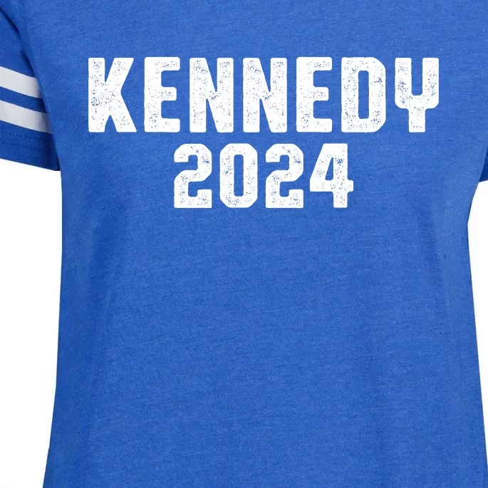 Kennedy 2024 Presidential Election Kennedy For President Enza Ladies Jersey Football T-Shirt