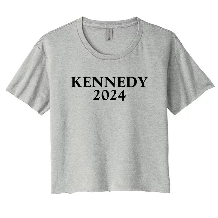 Kennedy 2024 Presidential Election Kennedy For President Women's Crop Top Tee