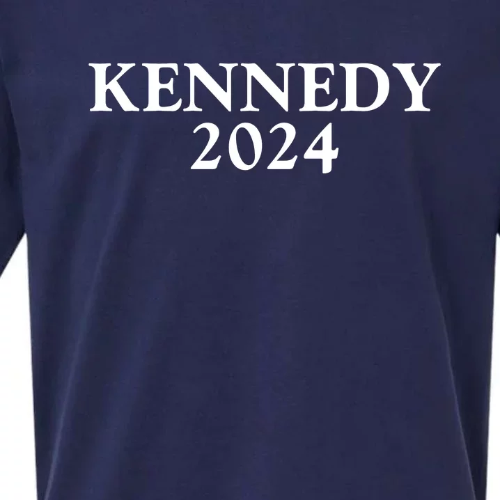 Kennedy 2024 Presidential Election Kennedy For President Sueded Cloud Jersey T-Shirt