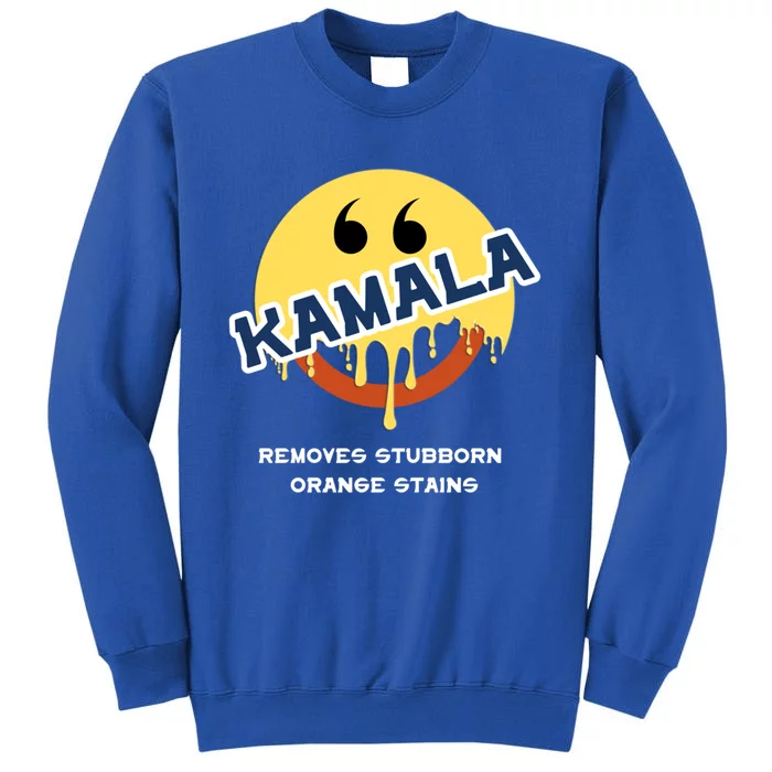 Kamala 2024 Removes Stubborn Orange Stains Funny Gift Sweatshirt