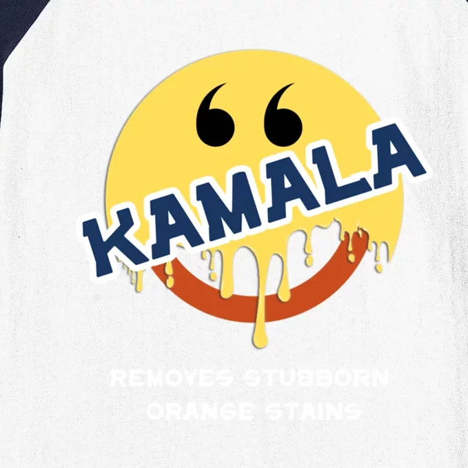 Kamala 2024 Removes Stubborn Orange Stains Funny Gift Baseball Sleeve Shirt