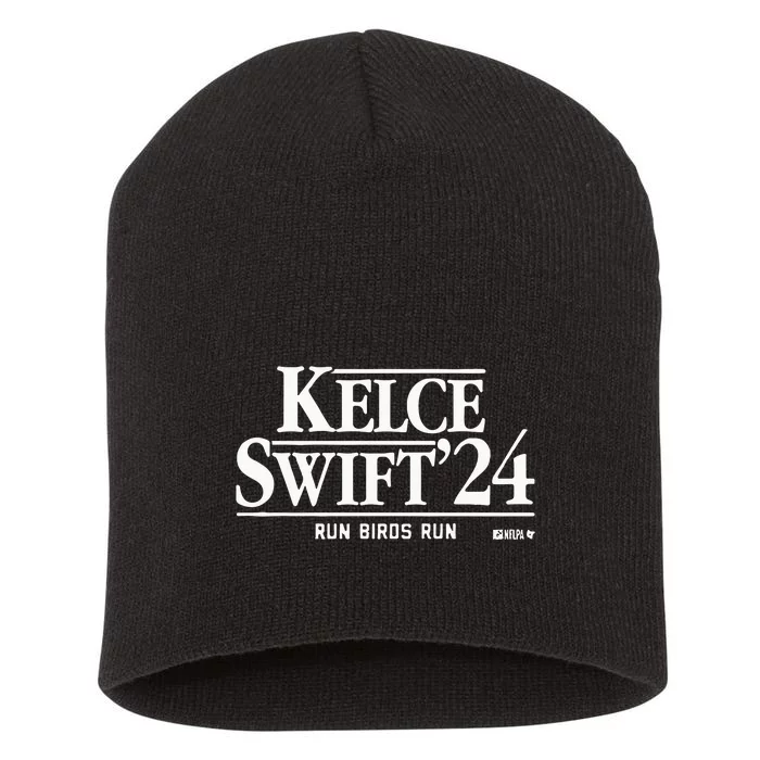 Kelce ’24 Run Birds Run Short Acrylic Beanie