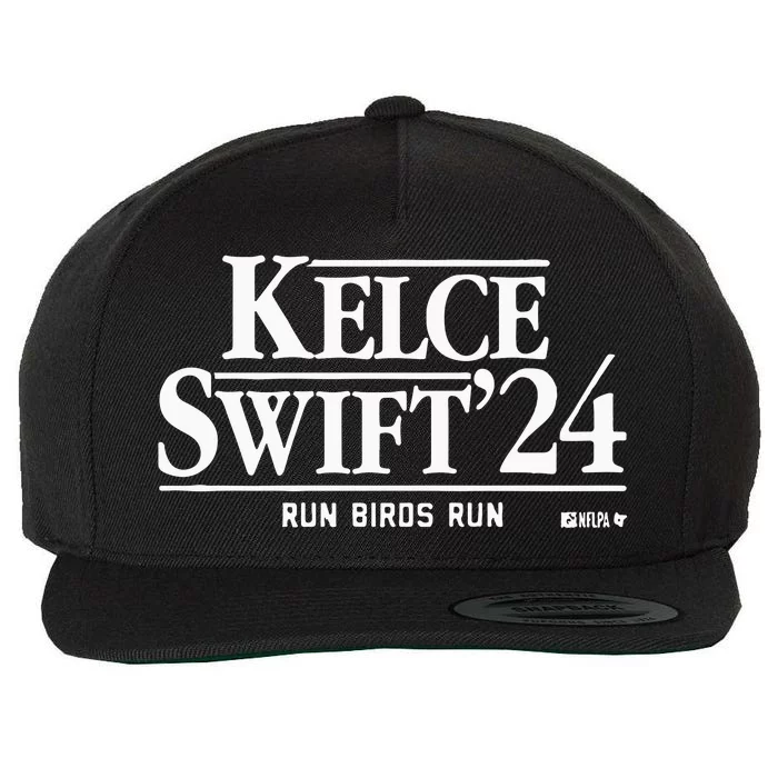 Kelce ’24 Run Birds Run Wool Snapback Cap