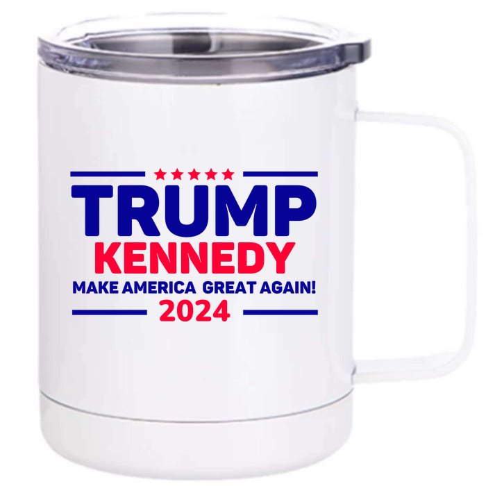 Kennedy 2024 Trump Classic Front & Back 12oz Stainless Steel Tumbler Cup