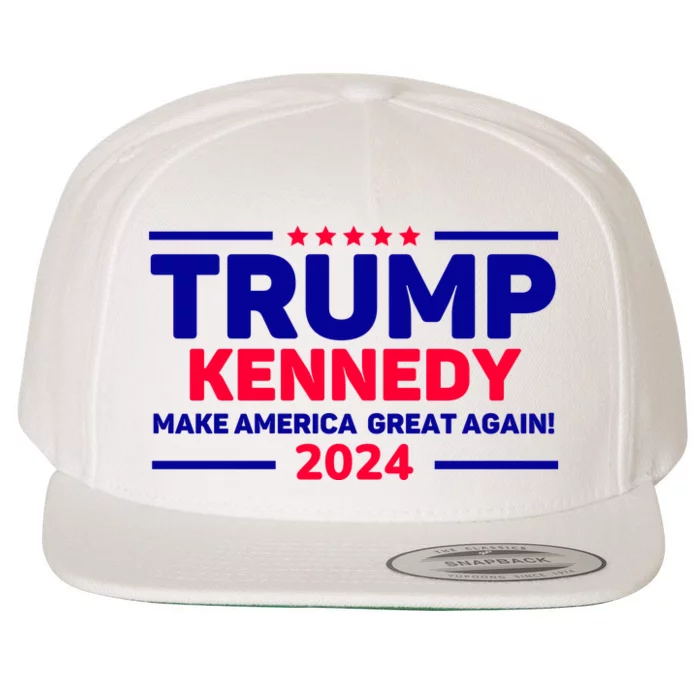 Kennedy 2024 Trump Classic Wool Snapback Cap