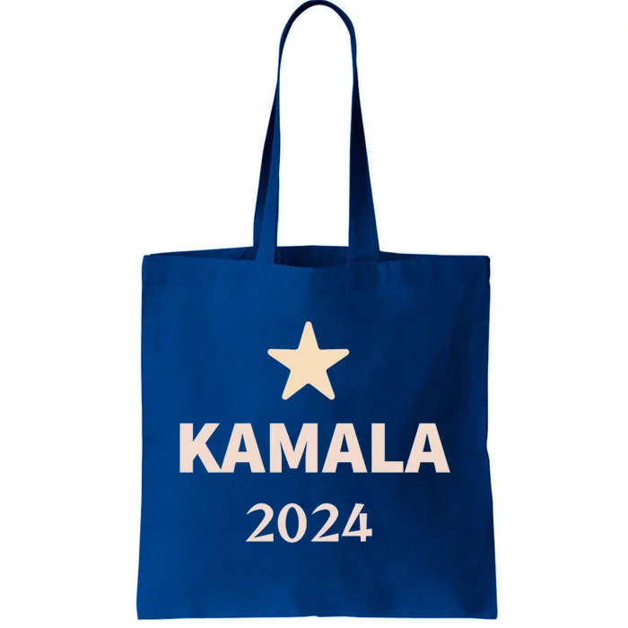 Kamala 2024 Typographic Design Gift Tote Bag