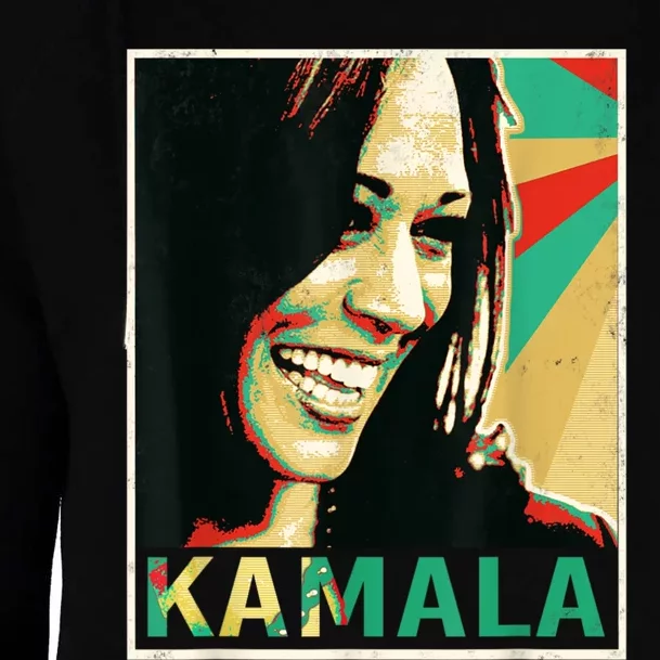 Kamala 2024 Us Presidential Election Kamala Harris 2024 Kamala For President Womens Funnel Neck Pullover Hood