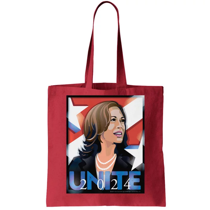 Kamala 2024 Unite Poster Art Premium Tote Bag