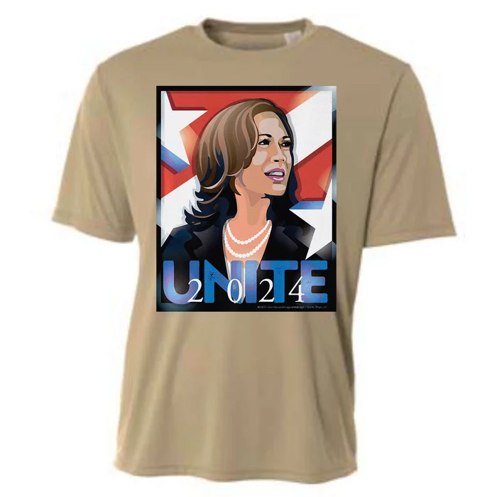 Kamala 2024 Unite Poster Art Premium Cooling Performance Crew T-Shirt