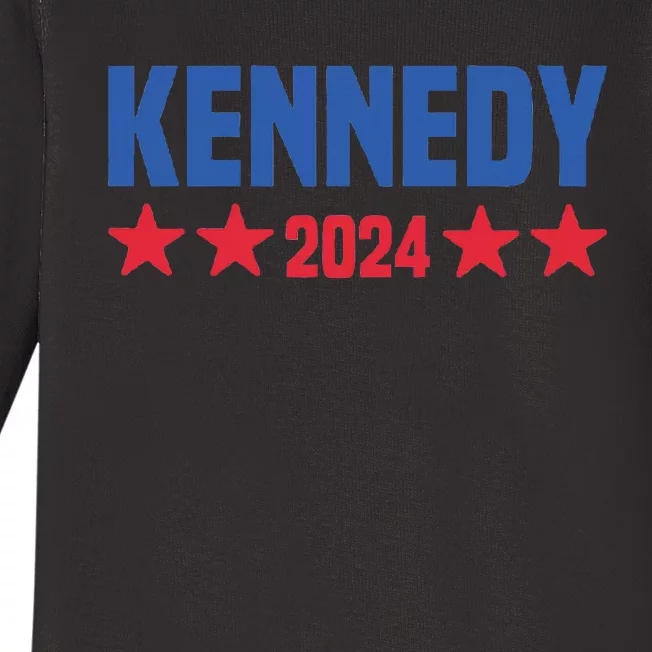 Kennedy 2024 Usa Presidency Candidate Robert Kennedy Jr. Baby Long Sleeve Bodysuit