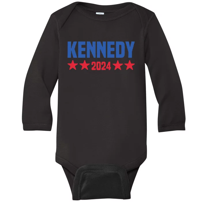 Kennedy 2024 Usa Presidency Candidate Robert Kennedy Jr. Baby Long Sleeve Bodysuit