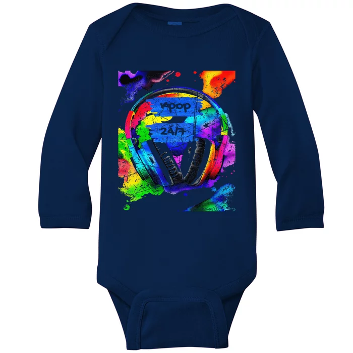 Kpop 247 Vintage And Distressed Baby Long Sleeve Bodysuit