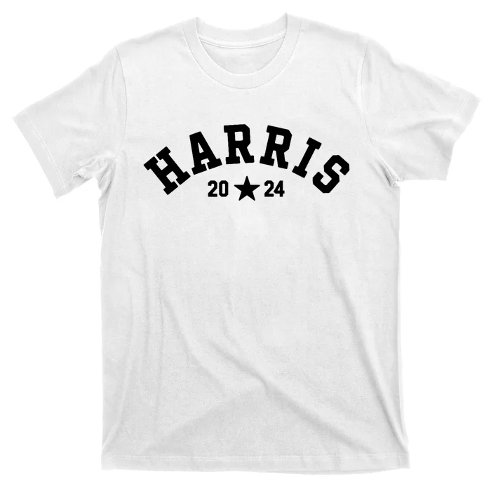 Kamala 2024 Vintage Curved Baseball Font Kamala Harris 2024 T-Shirt