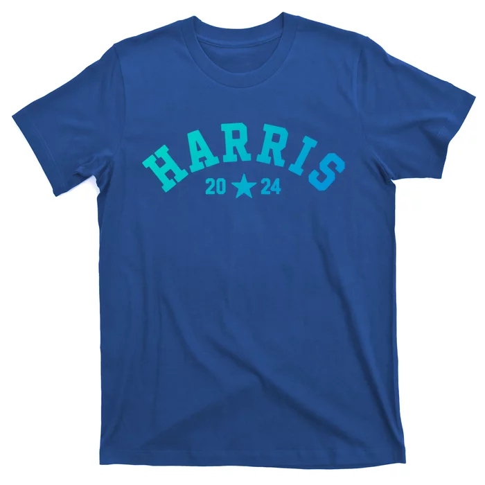 Kamala 2024 Vintage Curved Baseball Font Kamala Harris 2024 Gift T-Shirt