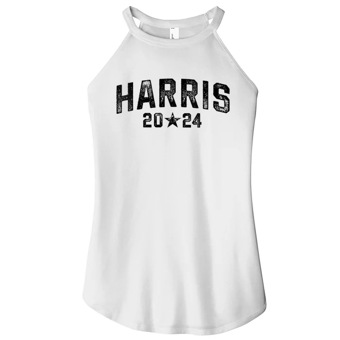 Kamala 2024 Vintage Arched Font Grunge Kamala Harris 2024 Women’s Perfect Tri Rocker Tank