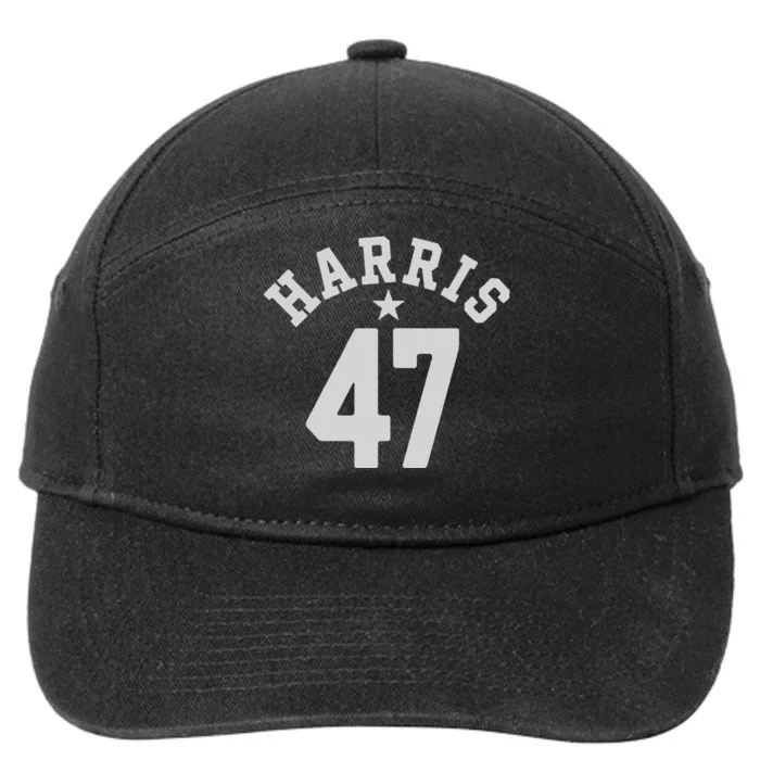 Kamala 2024 Vintage Arch 47 Kamala Harris For President 7-Panel Snapback Hat