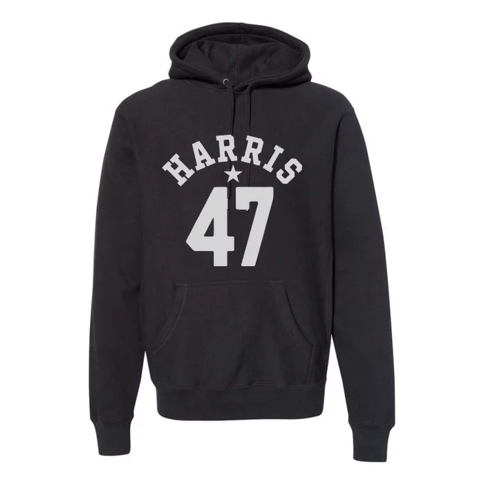 Kamala 2024 Vintage Arch 47 Kamala Harris For President Premium Hoodie