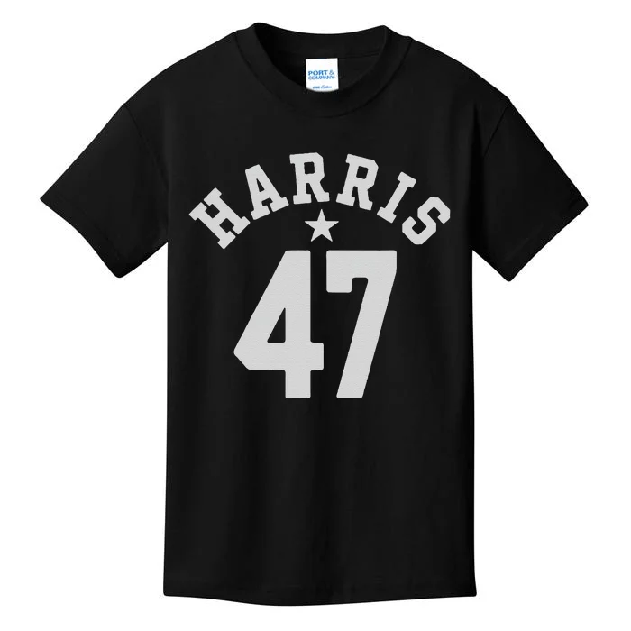 Kamala 2024 Vintage Arch 47 Kamala Harris For President Kids T-Shirt