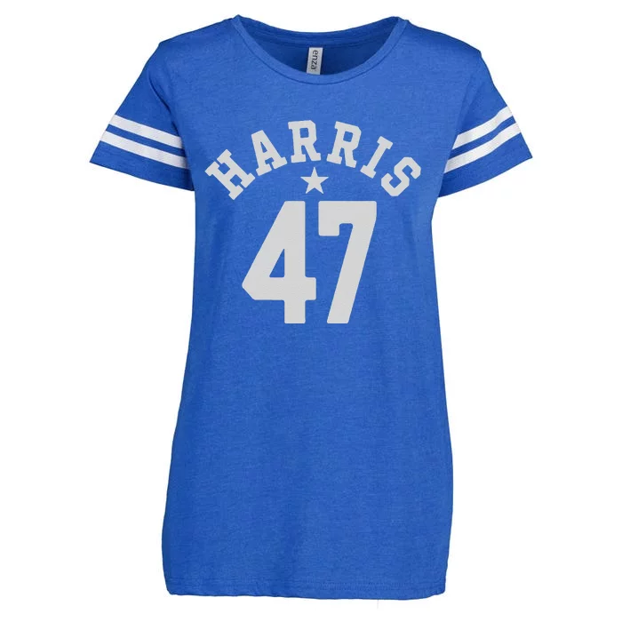 Kamala 2024 Vintage Arch 47 Kamala Harris For President Enza Ladies Jersey Football T-Shirt