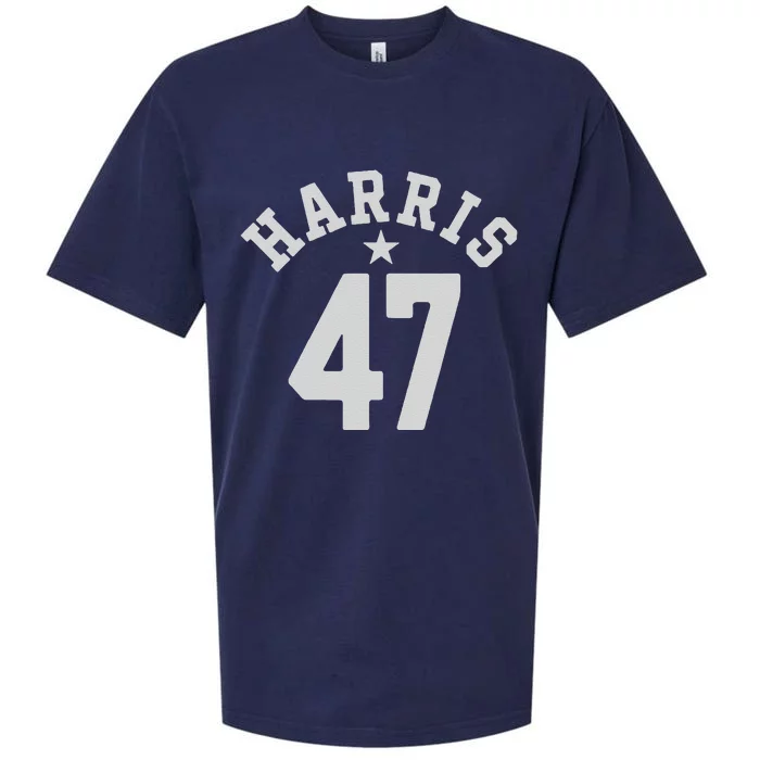 Kamala 2024 Vintage Arch 47 Kamala Harris For President Sueded Cloud Jersey T-Shirt