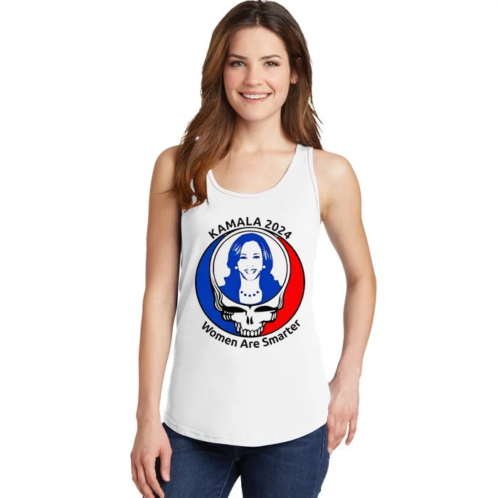 Kamala 2024 Women Are Smarter Parody – Feminine Power Ladies Essential Tank