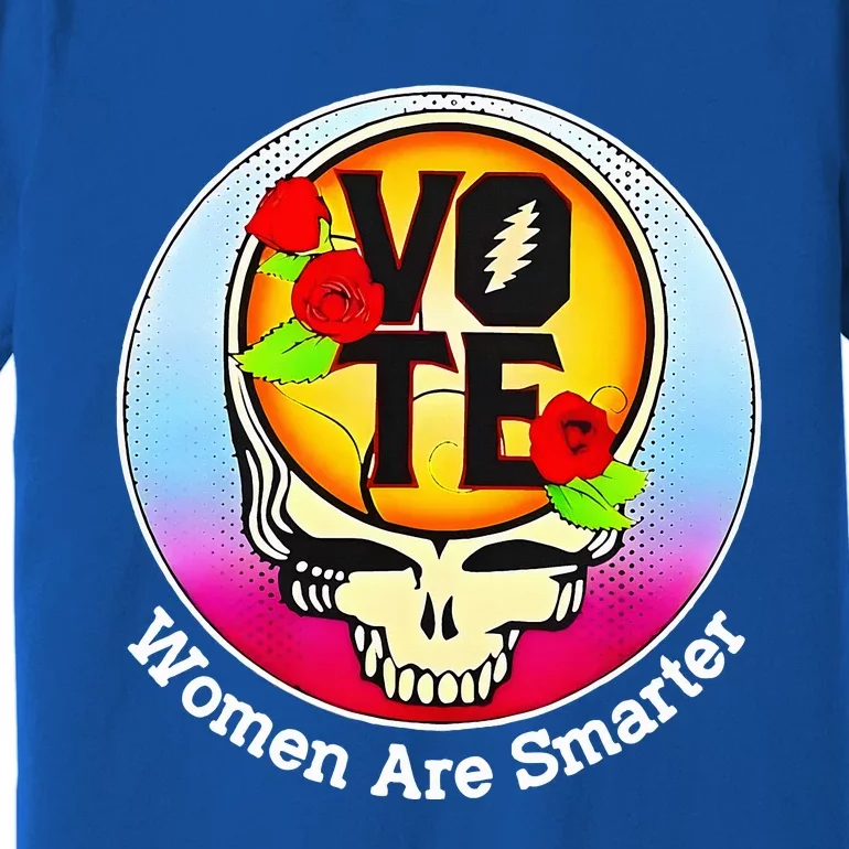 Kamala 2024 Women Are Smarter Parody Premium T-Shirt