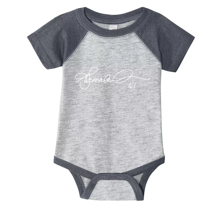 Kamala 47 Feminine Signatur Kamala2024 Infant Baby Jersey Bodysuit