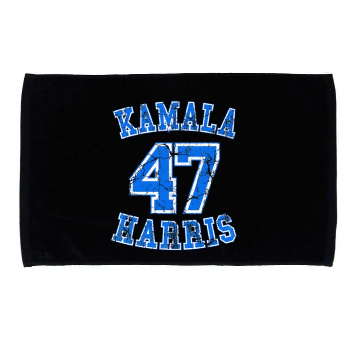 Kamala 47 Harris Vote Madam President Harris 2024 Election Microfiber Hand Towel