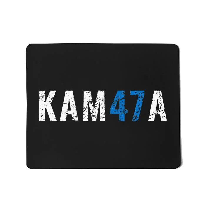 Kamala 47 Madam President Harris Vote Election Grunge Kam47a Mousepad