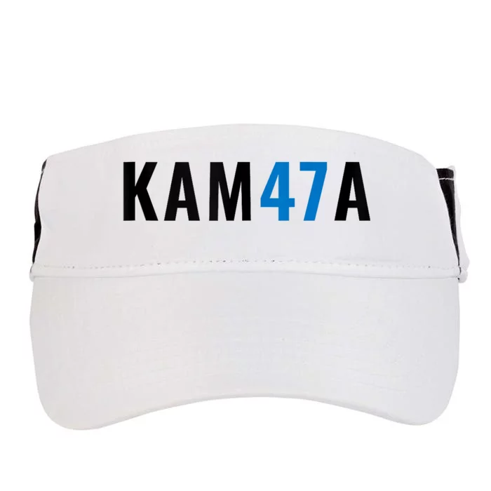 Kamala 47 Madam President Harris Vote Election Kam47a Adult Drive Performance Visor