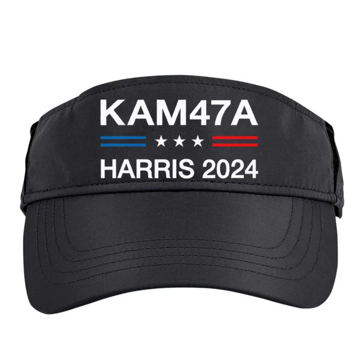 Kamala 47th President 2024 Harris Walz Election 47 Adult Drive Performance Visor